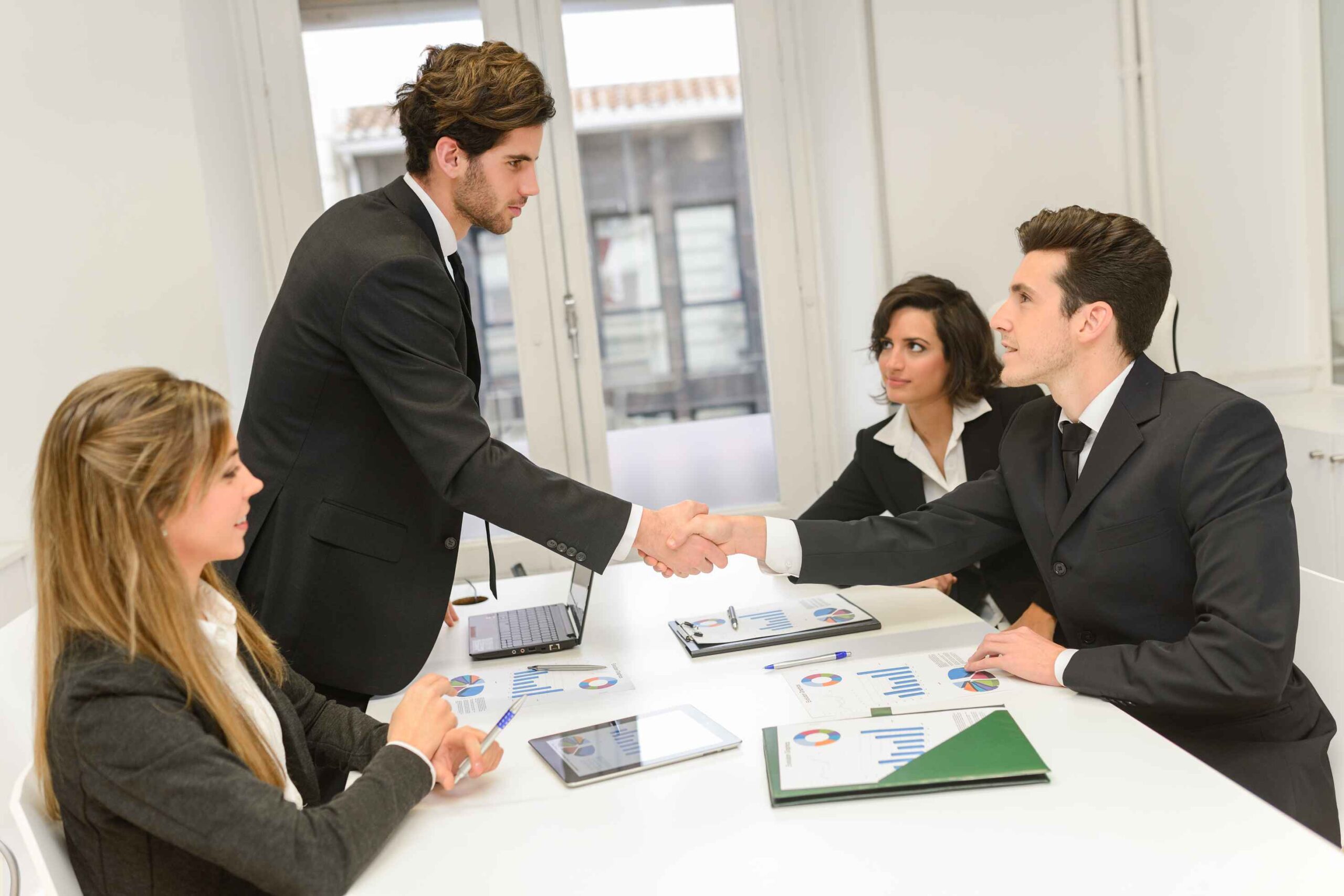 corporate professionals discussing company registration in Bangalore