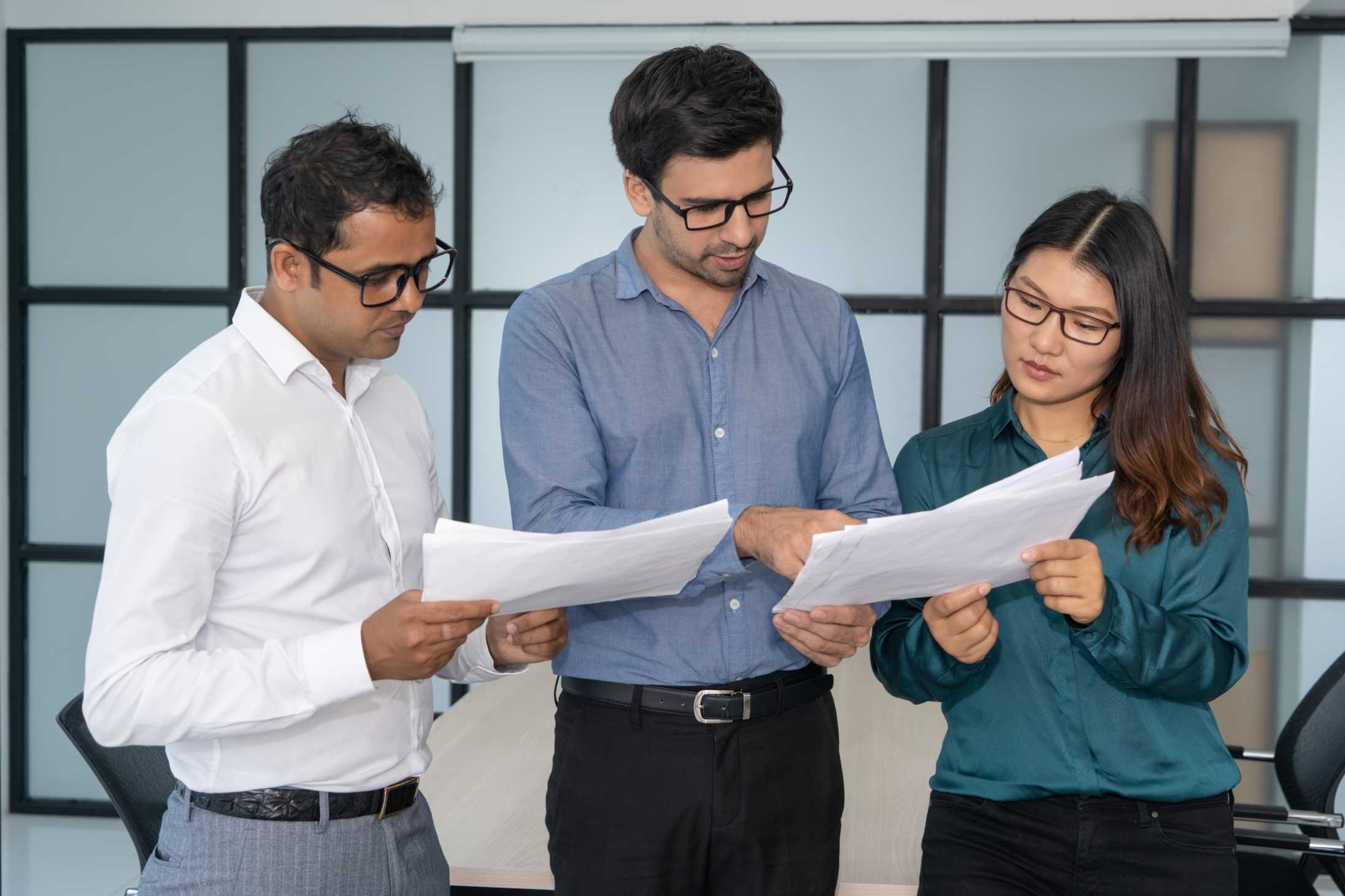 professional workspace focused on company registration process in India